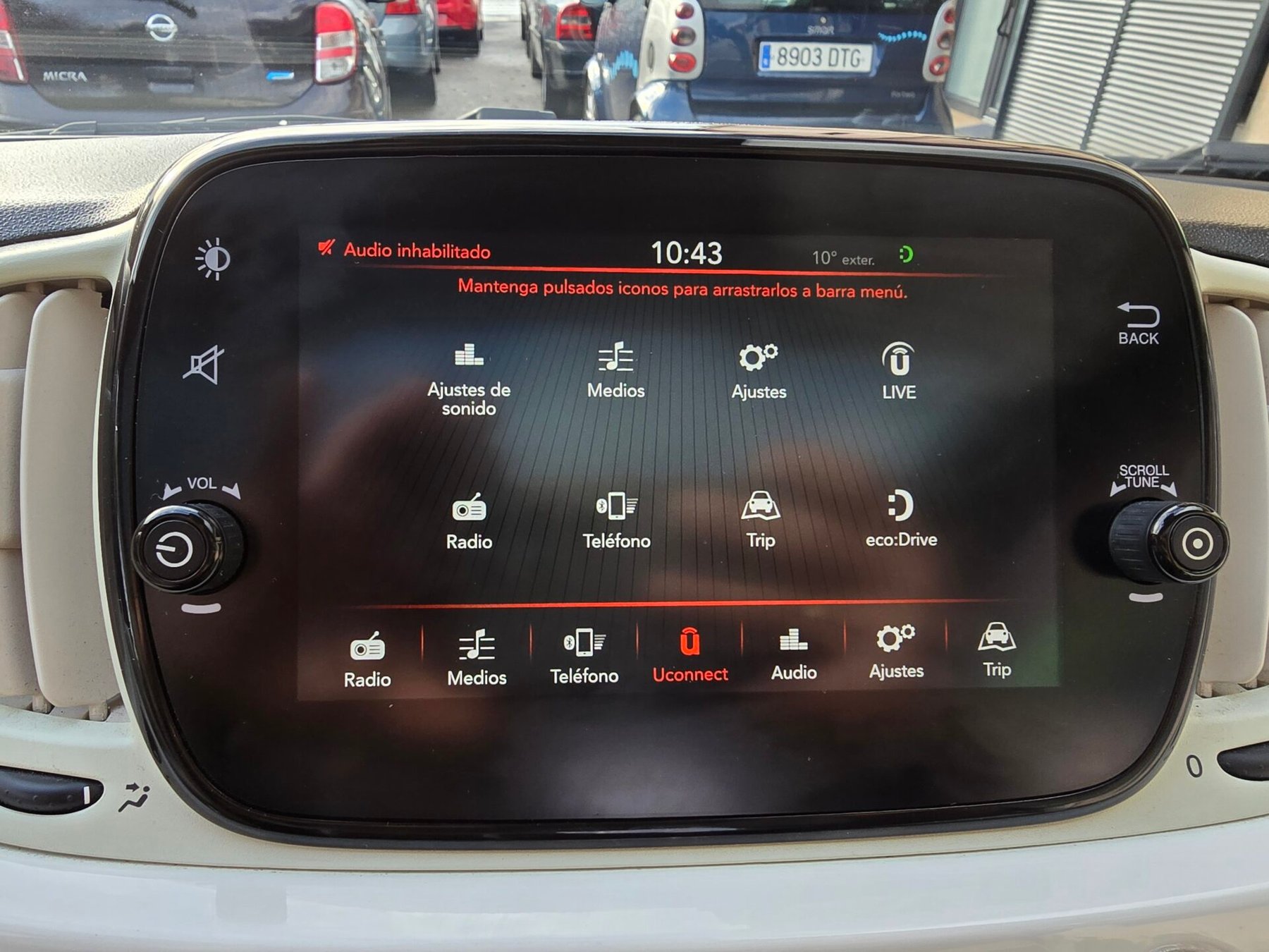 FIAT 500 1.2I MIRROR